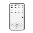 COMELIT - Citofono vivavoce Easycom All White con boucle magnetique, sistema Simplebus