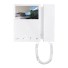COMELIT - Serie Mini - Monitor 4.3"/16:9 con cornetta a colori, sistema ViP, 4 pulsanti soft touch, boucle magnetique