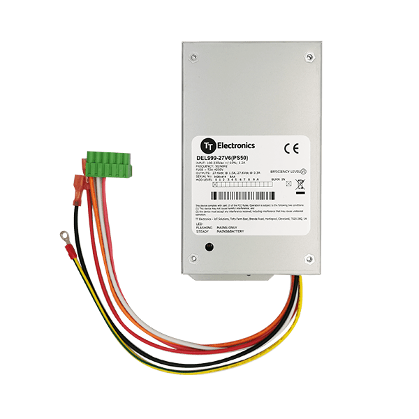 COMELIT - Alimentatore 24VDC 50W montaggio DIN con uscita batteria, certificato CEC
