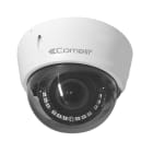 COMELIT - Telecamera AHD vandaldome a colori 4-5MP, zoom motorizzato 2.8-12mm, IR 12 LED, contenitore waterproof IP66 antivandalo IK10