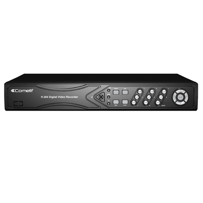 COMELIT - Videoregistratore digitale DVR AHD 8 canali a colori HD, HDD 1TB