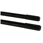 COMELIT - Coppia barriere infrarossi 4 raggi doppi, altezza 1.5m, portata 20m int/10m est, 12VDC, IP54, nere