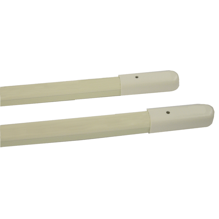 COMELIT - Coppia barriere infrarossi 4 raggi doppi, altezza 1.5m, portata 5m int/est, 12VDC, IP54, bianche