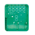COMELIT - Serie Vedo - Contenitore da incasso plastica antifiamma per centrali Vedo, colore bianco, può alloggiare batteria 7Ah, 335x295x70mm