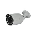 COMELIT - Telecamera IP bullet a colori bianca 4MP, ottica fissa 3.6mm, Smart IR 30m, contenitore waterproof IP66, compatibile ONVIF