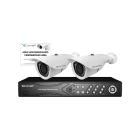 COMELIT - Serie Advance - Telecamera IP vandaldome 4MP, varifocale 2.8-12mm, LED IR 50m, IK10, microfono, slot SD, IP67, 12V e PoE, ONVIF