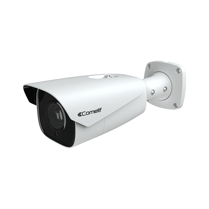 COMELIT - Serie Advance - Telecamera IP LPR lettura targhe 2MP, varifocale 7-22mm autofocus, High frame rate 60fps, Led IR 50m, ONVIF (Profilo S e G)