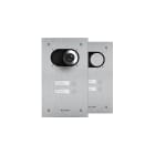 COMELIT - Serie Switch - Frontale 2 pulsanti, acciaio inox AISI 316, retroilluminazione LED, IK08