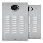 COMELIT - Serie Switch - Frontale 24 pulsanti 3 colonne, AISI 316, retroilluminazione LED, IK08