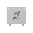 COMELIT - Serie Switch - Frontale induzione magnetica 1 colonna, AISI 316, per apparecchi acustici