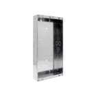COMELIT - Serie Switch - Scatola da incasso per frontali 12-18 pulsanti, acciaio zincato, 190.4x369.7x56mm