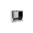 COMELIT - Serie Switch - Scatola da incasso per frontale accessorio 1 colonna pulsanti, acciaio zincato, 124x110.5x55mm
