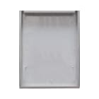 COMELIT - Serie Switch - Custodia parete con visiera per frontali 24-33 pulsanti + frontale aggiuntivo