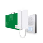 COMELIT - Serie Mini - Kit audio 5 fili monofamiliare Extra-Mini, 1 citofono, trasformatore 1200
