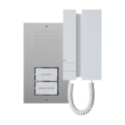 COMELIT - Kit citofono audio, monofamiliare, pulsantiera Ciao posto interno Mini, sistema Simplebus2, 2 fili