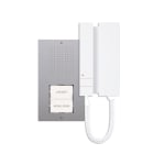 COMELIT - Kit citofono audio, mono-bifamiliare, pulsantiera Ciao posto interno Mini, sistema 4+N, impianto analogico