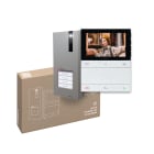 COMELIT - Kit videocitofono monofamiliare, pulsantiera Quadra + monitor People display 5'', vivavoce, tecnologia SB2