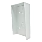 COMELIT - Serie Ultra - Visiera parapioggia da parete 6 moduli (2x3 affiancati), alluminio anodizzato grigio, 227x293x57mm
