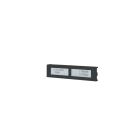 COMELIT - PULSANTE DOPPIO METAL ULTRA BLACK