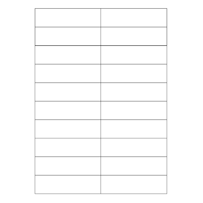 COMELIT - Fogli etichette per pulsantiera Vandalcom, kit 10+7 fogli (portanomi/informativo)