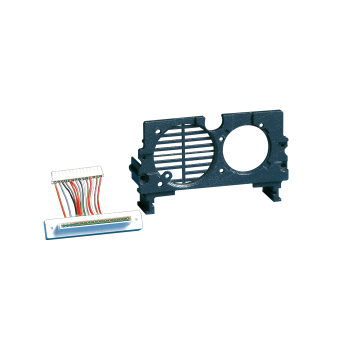 COMELIT - Serie Powercom - Adattatore per montaggio moduli audio/video su pulsantiere monoplacca, serie N, AV/4 1250