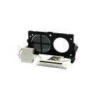 COMELIT - Serie Ikall - Accessorio montaggio gruppo audio su monoplacca, LED, riduttore tensione