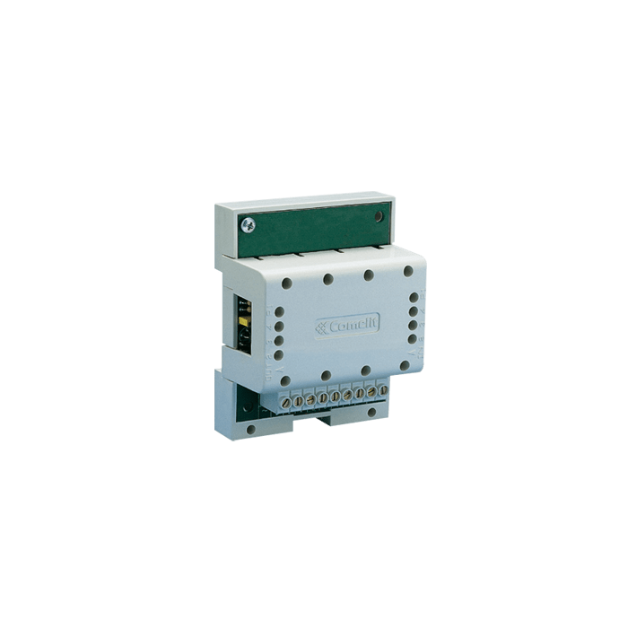 COMELIT - Modulo gestione 3 telecamere scorporate, sistemi Simplebus/Kit B/N, ciclica, alimentazione 12VAC/20VDC 1259/A