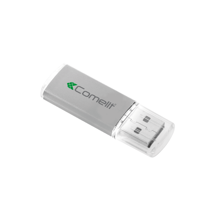 COMELIT - Licenza smartsmartphone singola per gateway 1456B, sistema ViP, fornita su dispositivo USB