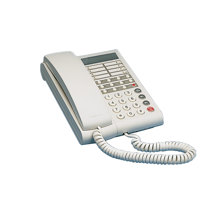 COMELIT - Centralino di portineria audio, sistema Simplebus, display 32 caratteri, da tavolo