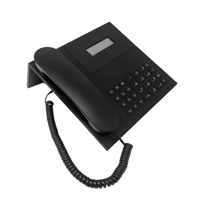 COMELIT - Centralino di portineria audio, sistema Simplebus 1, display 32 caratteri, da tavolo