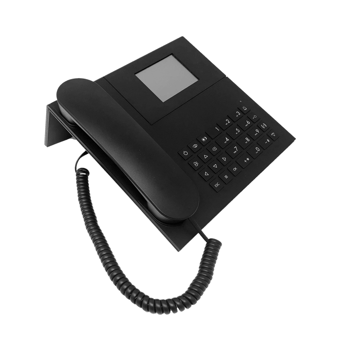 COMELIT - Centralino di portineria audio/video, sistema Simplebus 1, monitor 3,5", da tavolo