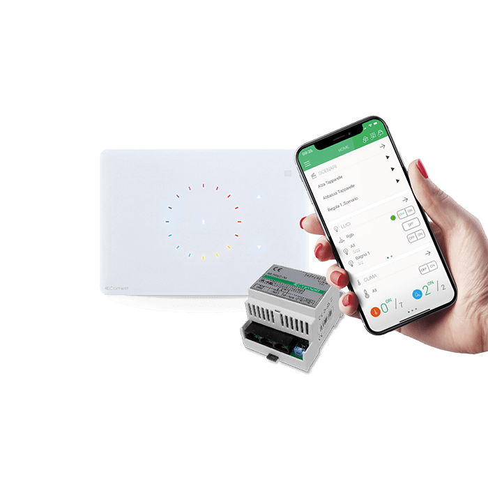 COMELIT - Serie One - Kit domotico con app