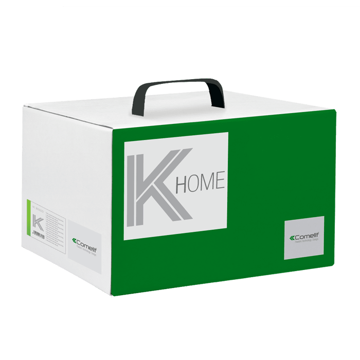 COMELIT - Serie Minitouch - Kit domotico supervisore 3.5" bianco, gestione clima/carichi/consumi, moduli inclusi 20001014W