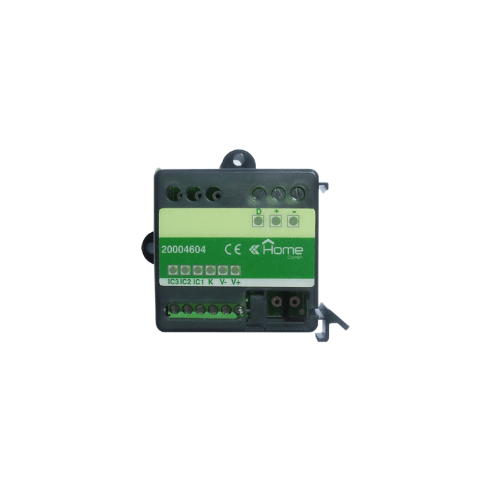 COMELIT - Modulo bus 3 ingressi contaimpulsi, sistema SimpleHome, incasso o DIN 1 modulo, monitoraggio consumi