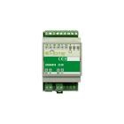 COMELIT - Modulo SimpleHome 2 ingressi/2 uscite analogiche 0-10V, montaggio DIN 3 moduli, controllo dimmer/ballast