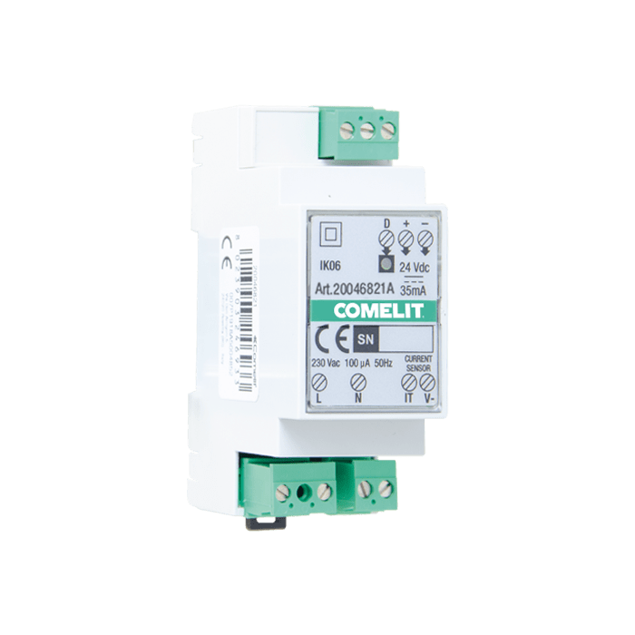 COMELIT - Modulo gestione carichi/consumi bidirezionale, sistema SimpleHome, DIN 2 moduli, 10kW max, TA incluso