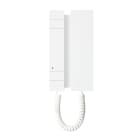 COMELIT - Serie Mini - Citofono con cornetta, sistema audio Simplebus 2, 2 pulsanti, morsetto incluso