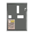 COMELIT - Serie Vedo - Alimentatore 13.8VDC 1.5A in box metallico, alloggiamento batteria 7/18Ah, tamper, 315x440x95mm 30002001