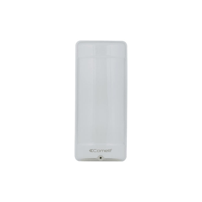COMELIT - Sensore doppia tecnologia wireless da esterno, 868MHz, portata 18m, IK10, batteria 7.2V