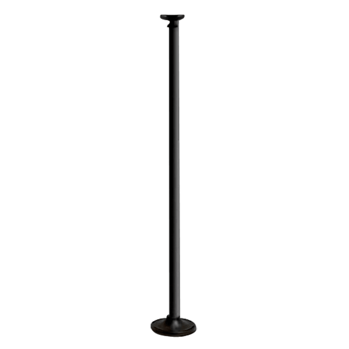 COMELIT - Barriera infrarossi mascherata da palo lampione, 3 raggi doppi, altezza 1.6m, portata 100m, IP54