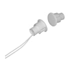 COMELIT - Contatto magnetico da incasso plastica bianca, 25x24x24mm, per infissi metallici