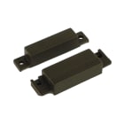 COMELIT - Contatto magnetico da superficie plastica marrone con morsetti, 33x63x12mm