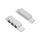 COMELIT - Contatto magnetico da superficie plastica bianca con morsetti, C-NC-NO, 33x63x12mm
