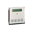 COMELIT - Serie Vandalcom - Modulo rubrica digitale, acciaio inox 316 2,5mm, 4 pulsanti, display 32 caratteri, 1000 nomi
