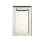 COMELIT - Serie Ikall - Custodia antipioggia alluminio anodizzato 2 moduli, 154x242x85mm