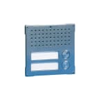 COMELIT - Serie Vandalcom - Modulo 2 pulsanti predisposto per unità audio, acciaio inox 316 2,5mm