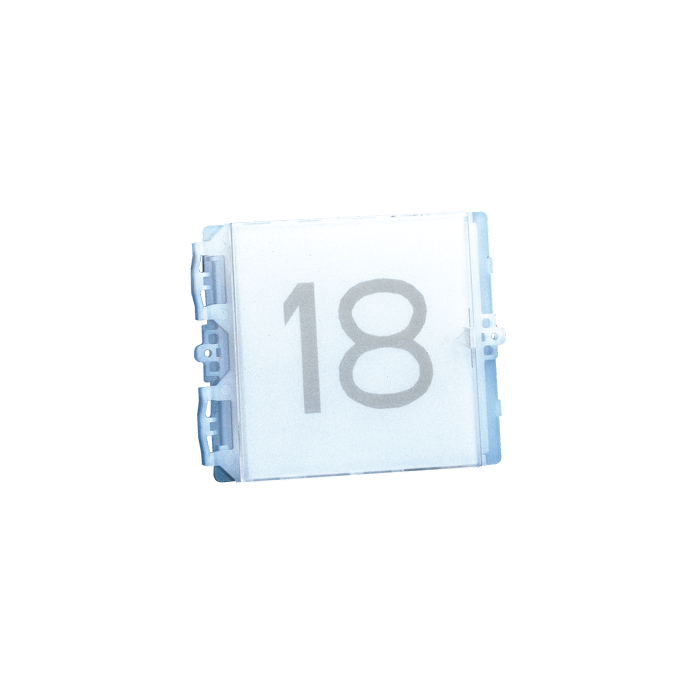 COMELIT - Serie Powercom - Modulo retroilluminato segnalazioni, illuminazione LED