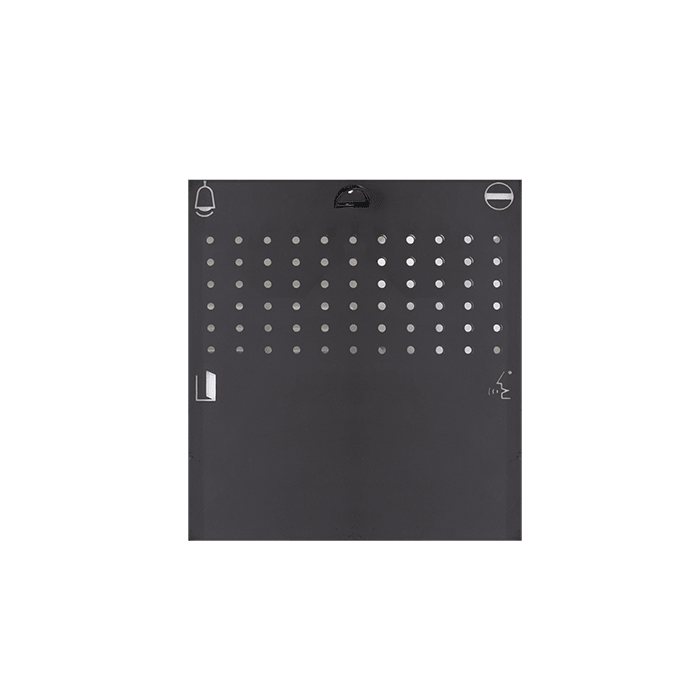 COMELIT - Serie Ikall - Kit mascherine nere per modulo audio 1622L, segnalazioni visive