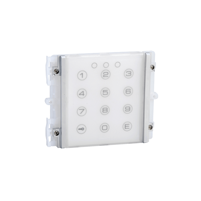 COMELIT - Serie Ikall - Modulo chiave elettronica digitale, tastiera retroilluminata LED blu/bianco/spento, 2 relè 10A