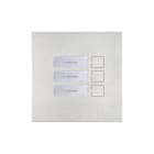 COMELIT - Modulo 3 pulsanti, sistema ViP/S2, piastra acciaio inox 3mm, sense senza movimento meccanico, portacartellini LED